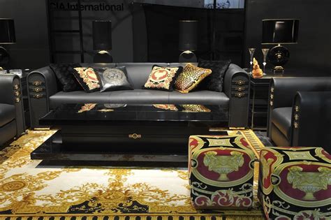 versace hm collection|living room with Versace painting.